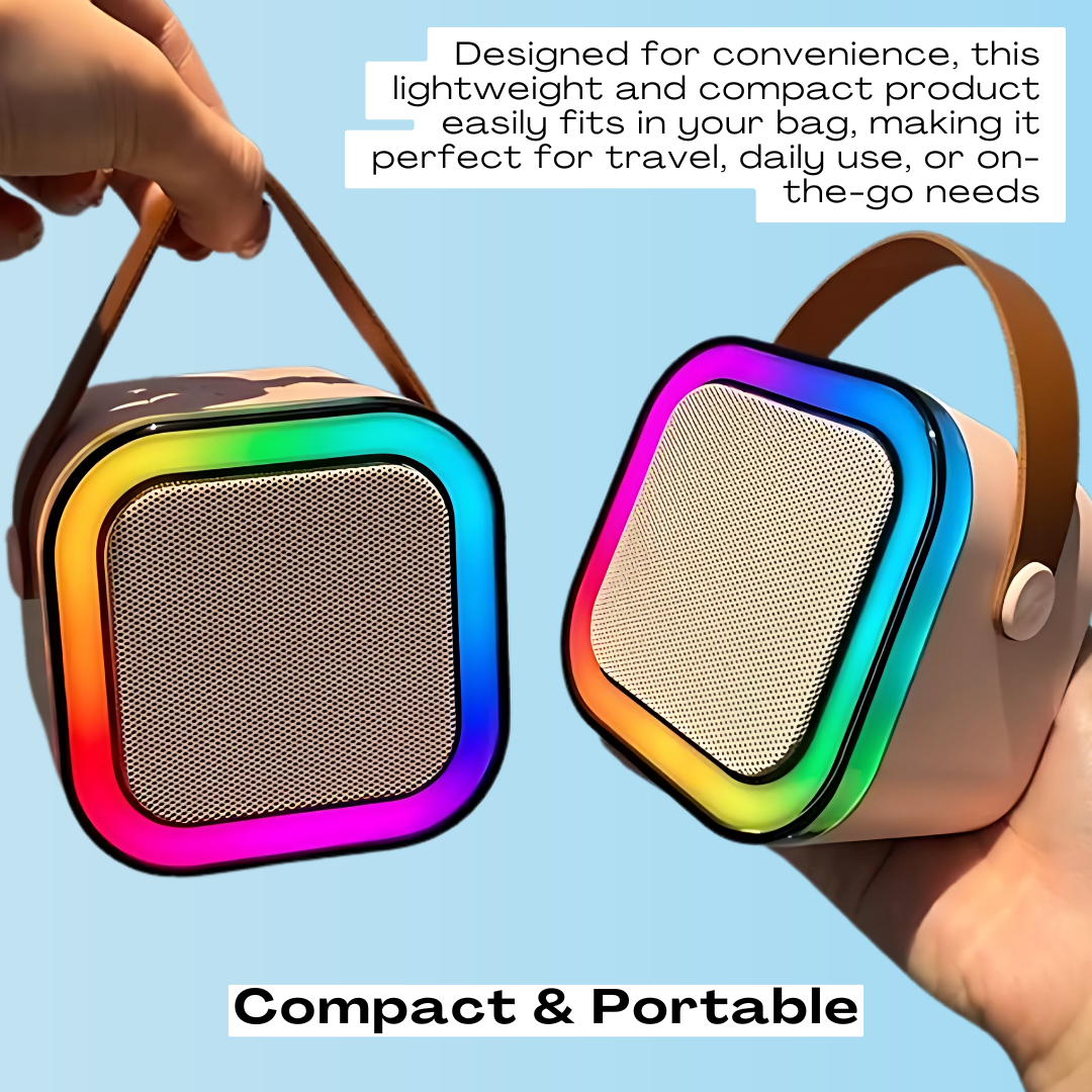 Bluetooth Karaoke Speaker with Microphone