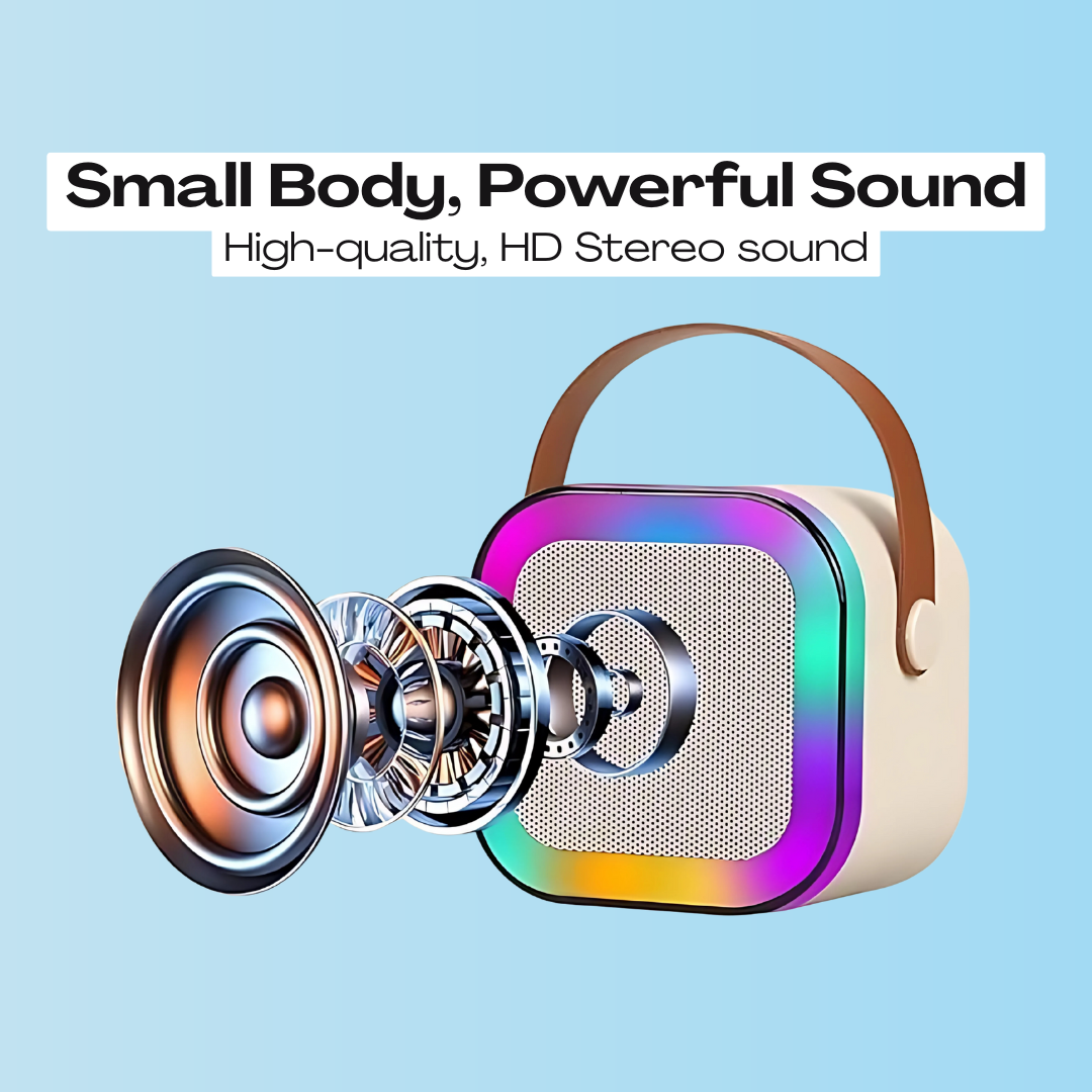 Bluetooth Karaoke Speaker with Microphone