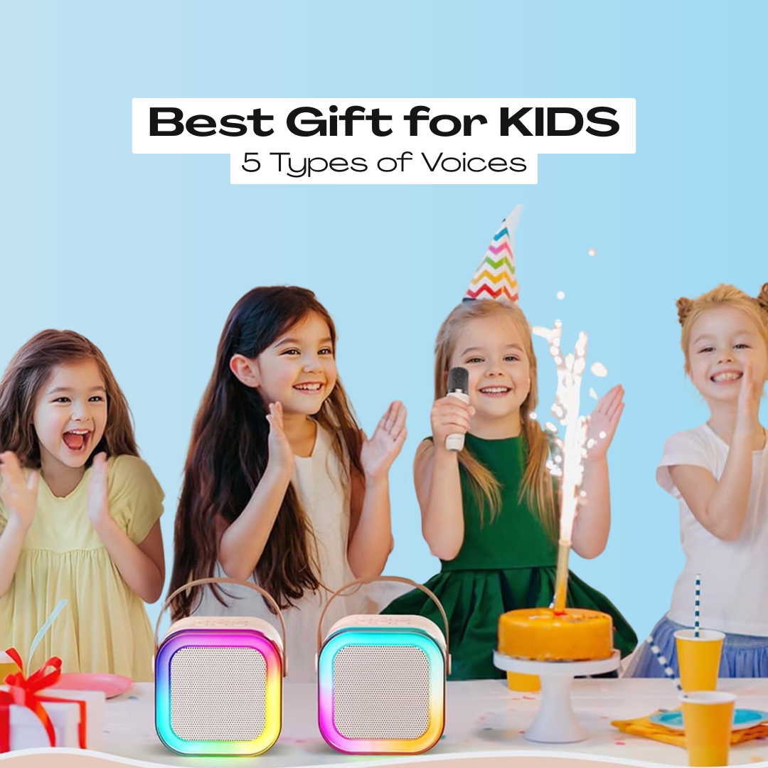 Bluetooth Karaoke Speaker with Microphone
