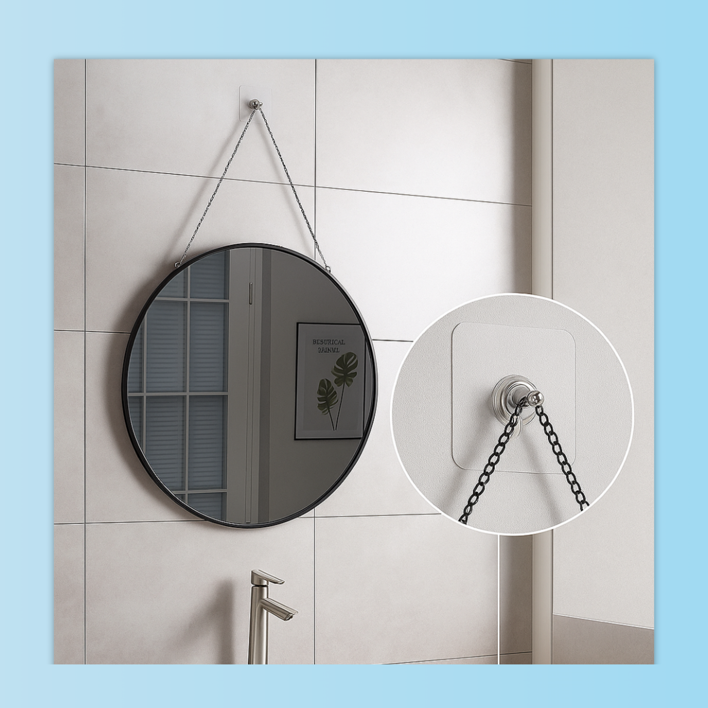 Wall Mount Screw Hooks for Kitchen Bathroom Bedroom Living Room 10 Pcs
