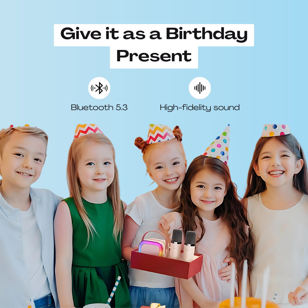 Bluetooth Karaoke Speaker with Microphone