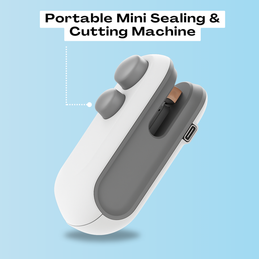 Portable 2 in 1 Mini Sealing Machine with Cutter