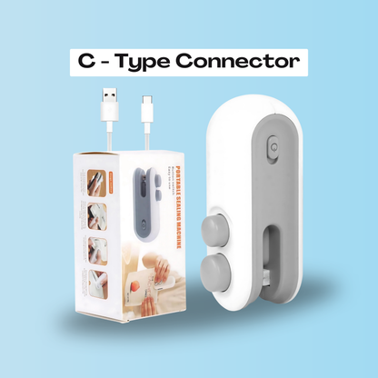Portable 2 in 1 Mini Sealing Machine with Cutter