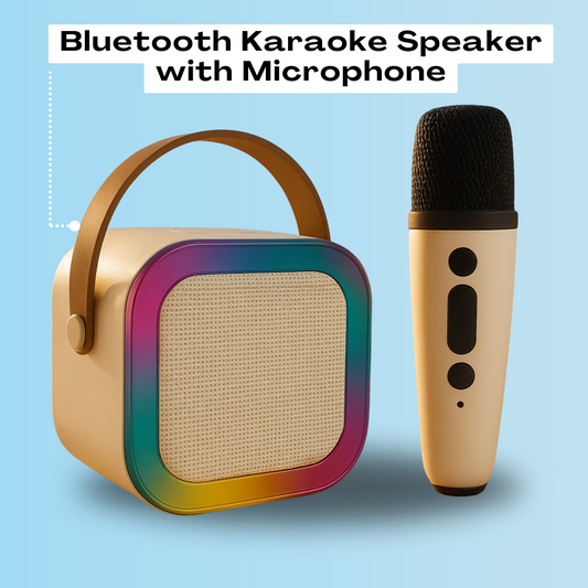 Bluetooth Karaoke Speaker with Microphone