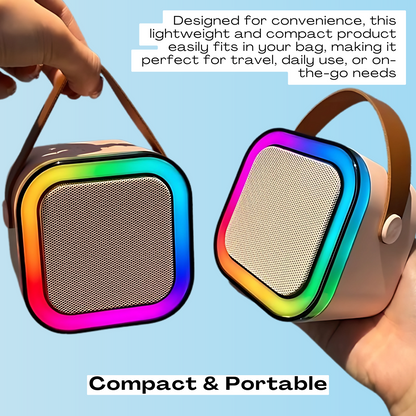 Bluetooth Karaoke Speaker with Microphone