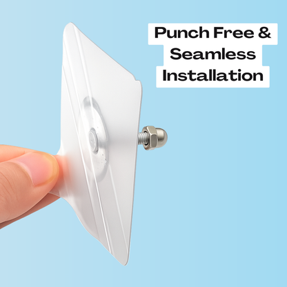 Wall Mount Screw Hooks for Kitchen Bathroom Bedroom Living Room 10 Pcs