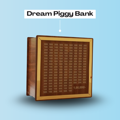Savings Challenge Piggy Bank